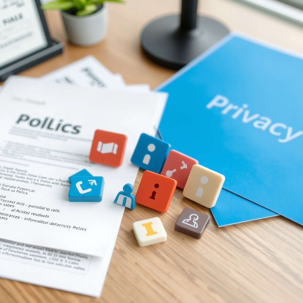 Documents and policy icons